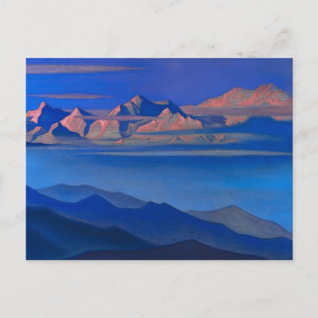 Kangchenjunga, 1944 by Nicholas Roerich Postcard (Front)