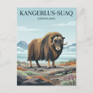 Kangerlussuaq Greenland Postcard