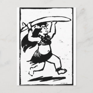 Kani Me Papa He' Enalu Postcard