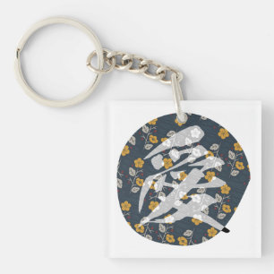 Kanji "AI" -love- Keychain