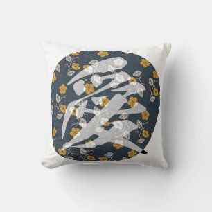 Kanji "AI" -love- Throw Pillow