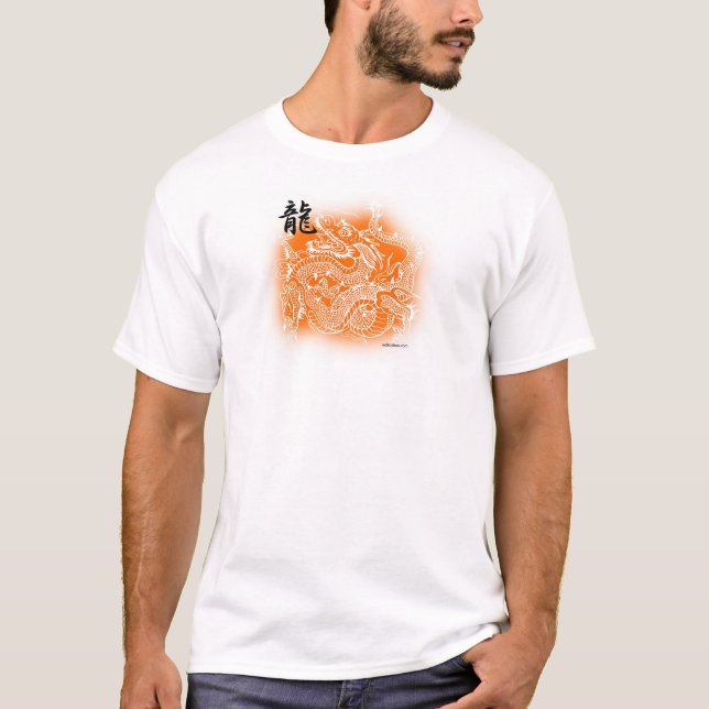 Kanji Dragon Spirit T-Shirt (Front)