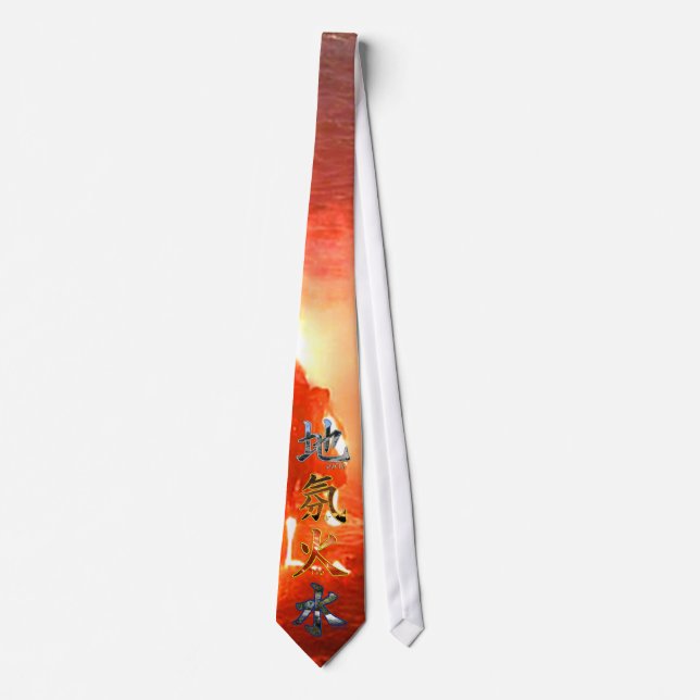 Kanji: Four Elements - Tie (Front)
