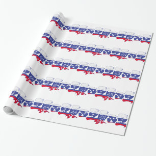 [Kanji] Russia Wrapping Paper