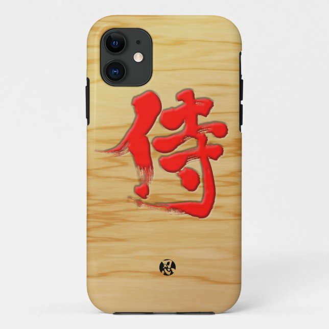 [Kanji] Samurai signboard style Case-Mate iPhone Case (Back)