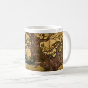 Kanō Eitoku , Eitoku KANO "Hinoki-zu Byobu" Coffee Mug
