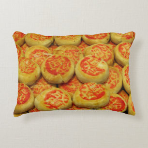 Kanom Pia ขนมเปี๊ยะ ~ Asian Sweets Desserts Food Accent Pillow