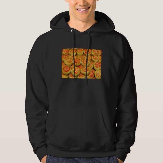 Kanom Pia ขนมเปี๊ยะ ~ Asian Sweets Desserts Food Hoodie (Front)