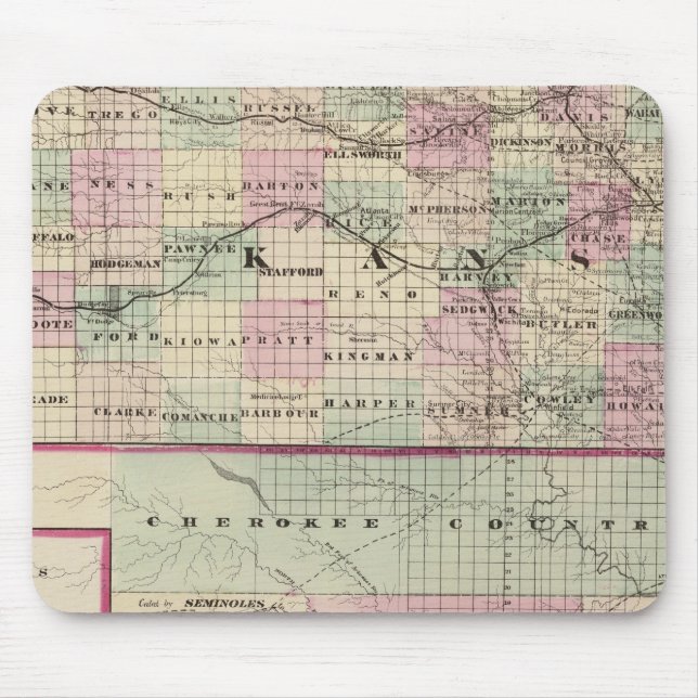 Kansas 5 mouse pad (Front)