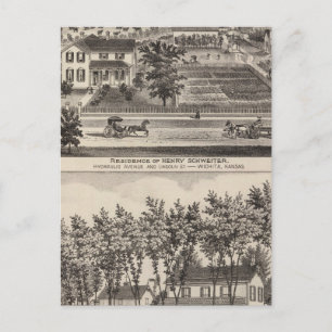 Kansas 7 postcard