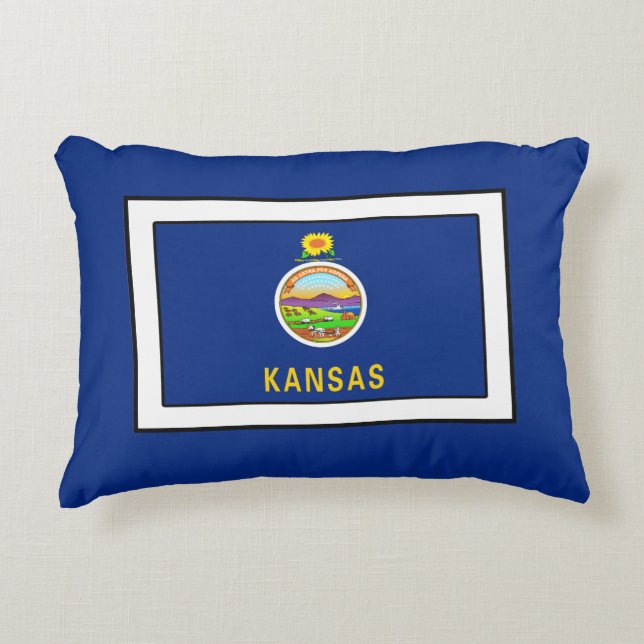 Kansas Accent Pillow (Front)