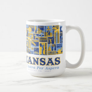 Kansas - Ad Astra Per Aspera -  Mug