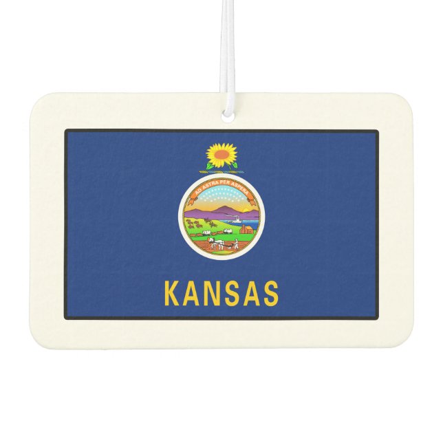 Kansas Air Freshener (Front)
