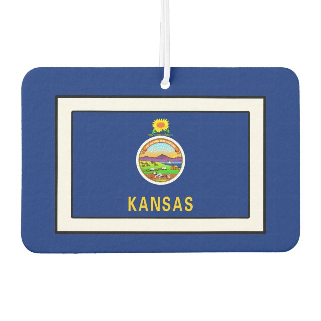 Kansas Air Freshener (Front)