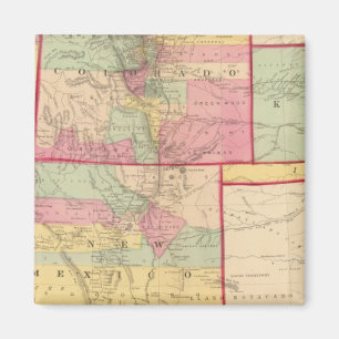 Kansas, and Arizona, Colorado, New Mexico, Utah Magnet