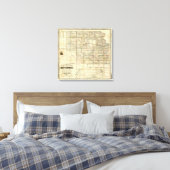 Kansas and The Gold Mines Canvas Print (Insitu(Bedroom))