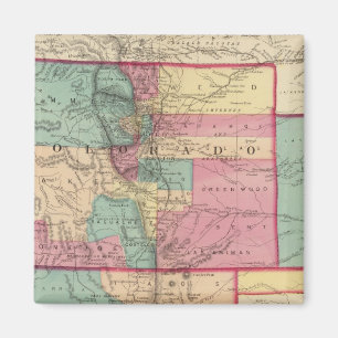 Kansas, Arizona, Colorado, New Mexico, and Utah Magnet