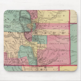 Kansas, Arizona, Colorado, New Mexico, and Utah Mouse Pad