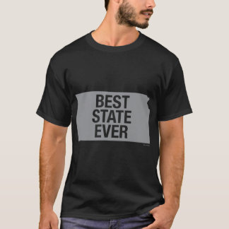 Kansas Best State Ever Kansas Gifts T-Shirt