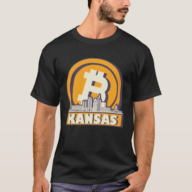 Kansas Bitcoin City Maximalist T-Shirt (Front)