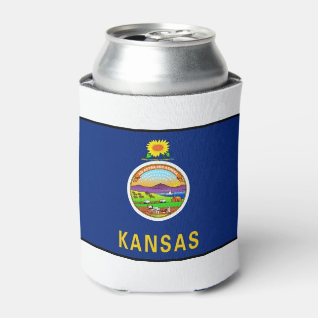 Kansas Can Cooler (Can Front)