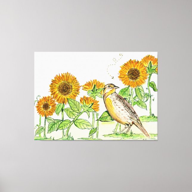 Kansas Canvas Art (Front)