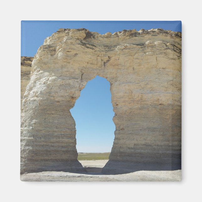 Kansas Chalk Pyramids Magnet (Front)