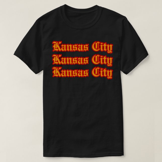 Kansas City 16 T-Shirt (Design Front)