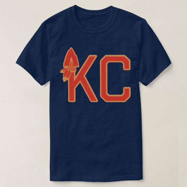 Kansas City Arrow Head KCMO KCK 14 T-Shirt (Design Front)