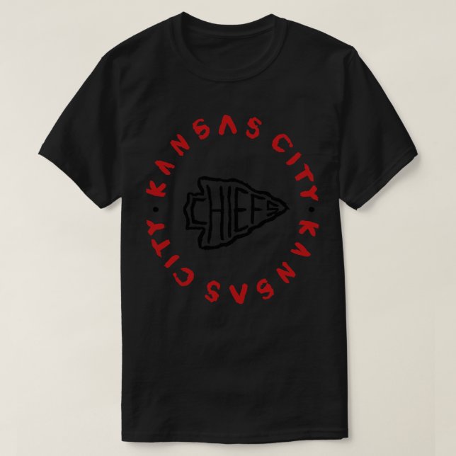 Kansas City Chieeeefs 4 T-Shirt (Design Front)