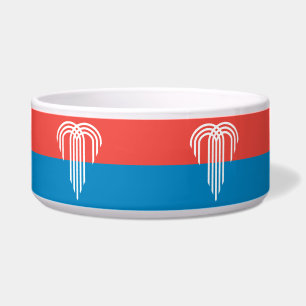 Kansas City Flag on Pet Bowl