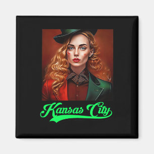 Kansas City Irish Parade Green Beer Barbecue Tailg Magnet