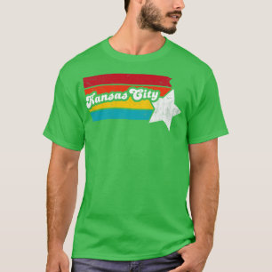 Kansas City Kansas Vintage Distressed Souvenir 2 T-Shirt