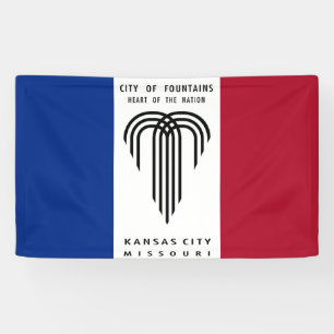 Kansas City Missouri flag USA United States Americ Banner