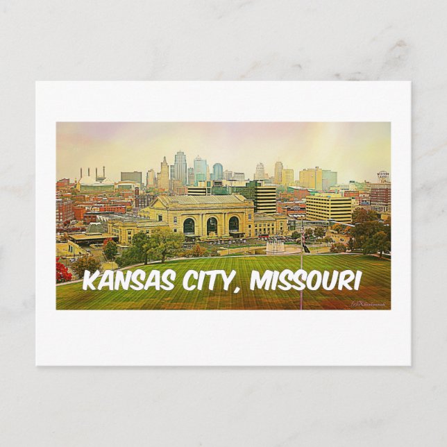 Kansas City, Missouri Postcard (Front)