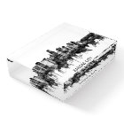 Kansas City Missouri Skyline BW