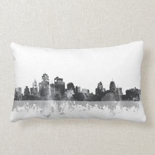 KANSAS CITY, MISSOURI SKYLINE LUMBAR PILLOW