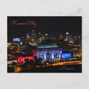 Kansas City, Missouri, Union Station Postcard