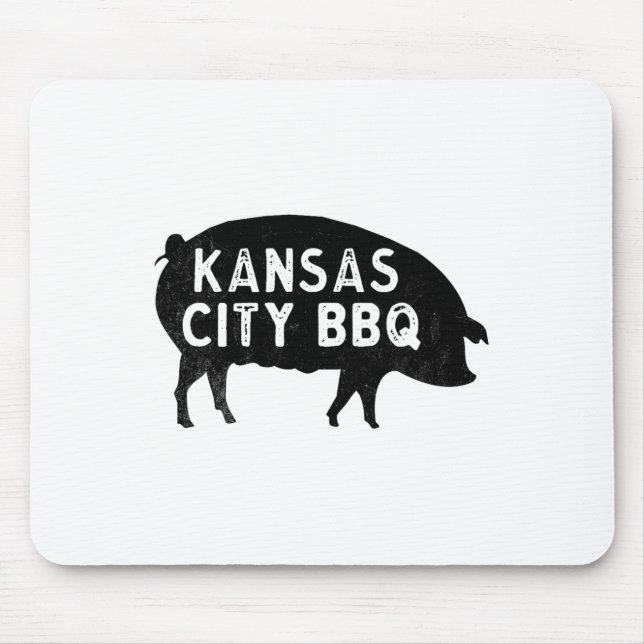 Kansas City Pig Bbq  Mouse Pad (Front)