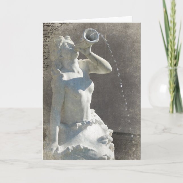 Kansas City  Plaza Fountain Card (Front)
