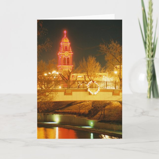 Kansas City Plaza Lights Holiday Card (Front)