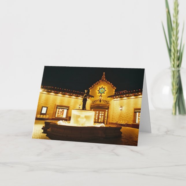 Kansas City Plaza Lights Holiday Card (Front)