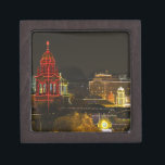 Kansas City Plaza Lights Jewelry Box<br><div class="desc">Every Thanksgiving, the Country Club Plaza in Kansas City, Missouri, comes to life with Christmas lights that glow until mid-January. The Plaza was the first shopping centre in the world designed to accommodate shoppers arriving by automobile. Established in 1922 by J. C. Nichols, the Plaza was designed architecturally after Seville,...</div>