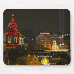 Kansas City Plaza Lights Mouse Pad