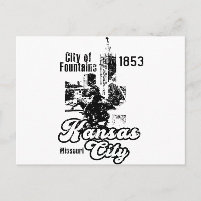 Kansas City Postcard (Front)
