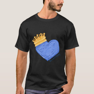 Kansas City Royal Blue He And Crown T-Shirt