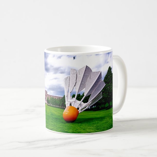 Kansas City Shuttlecock Coffee Mug (Front Right)