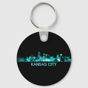 Kansas City Skyline Keychain