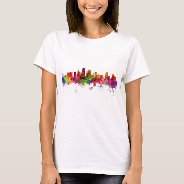 Kansas City Skyline T-Shirt (Front)