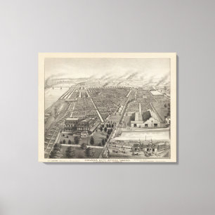 Kansas City Stock Yards, Kansas City, Kansas Canvas Print